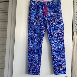 NWT Lilly Pulitzer South Ocean Skinny Crop Pants. Size 10.